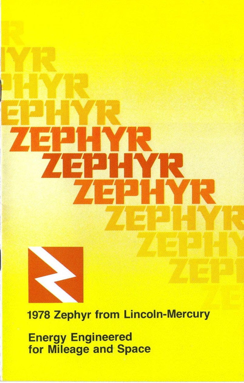 1978 Mercury Zephyr Brochure